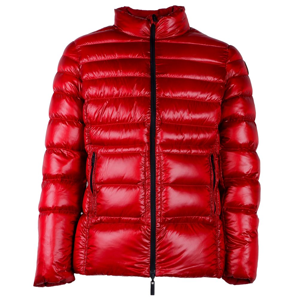 Centogrammi Reversible Red Nylon Duck Down Jacket