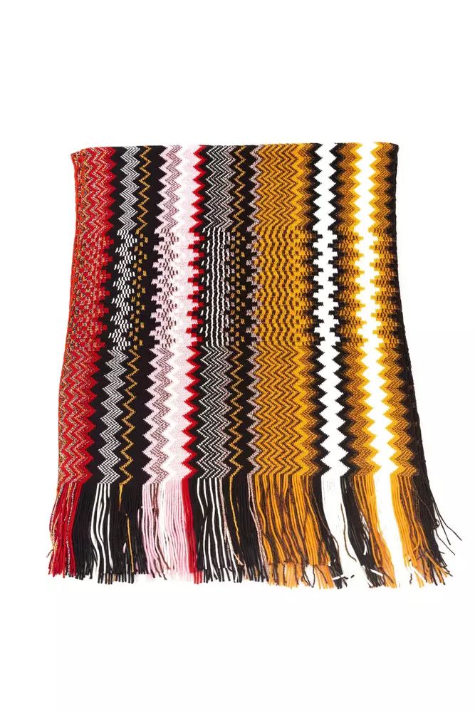 Missoni Geometric Fantasy Fringed Scarf