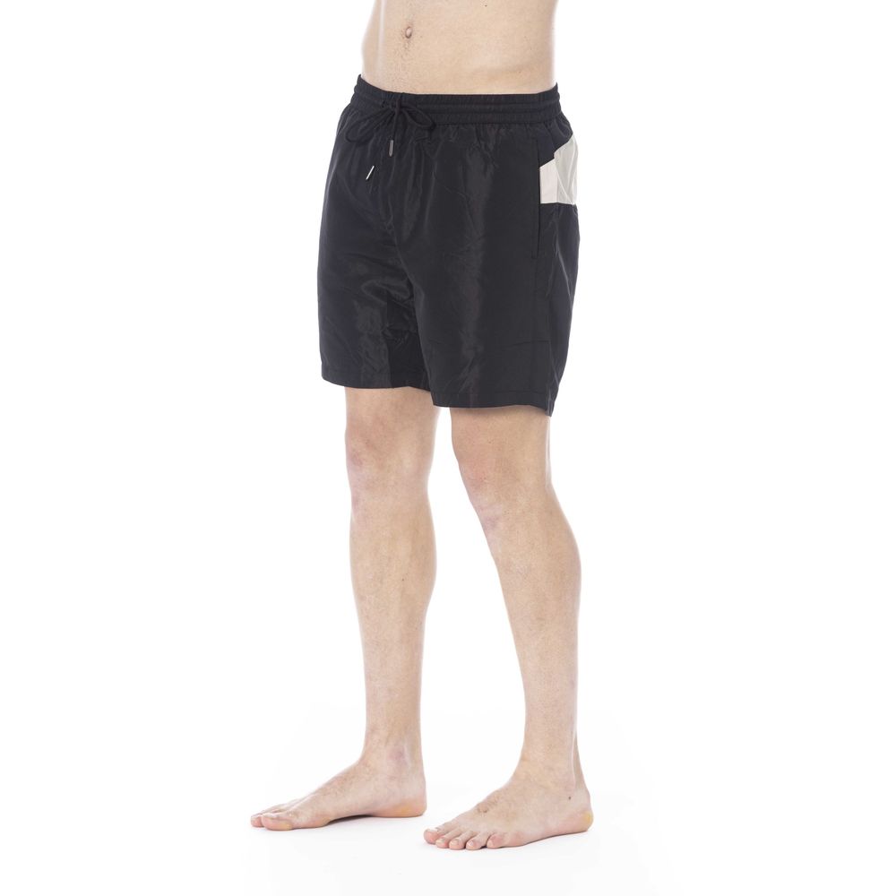 Iceberg Black Polyester Swimwear