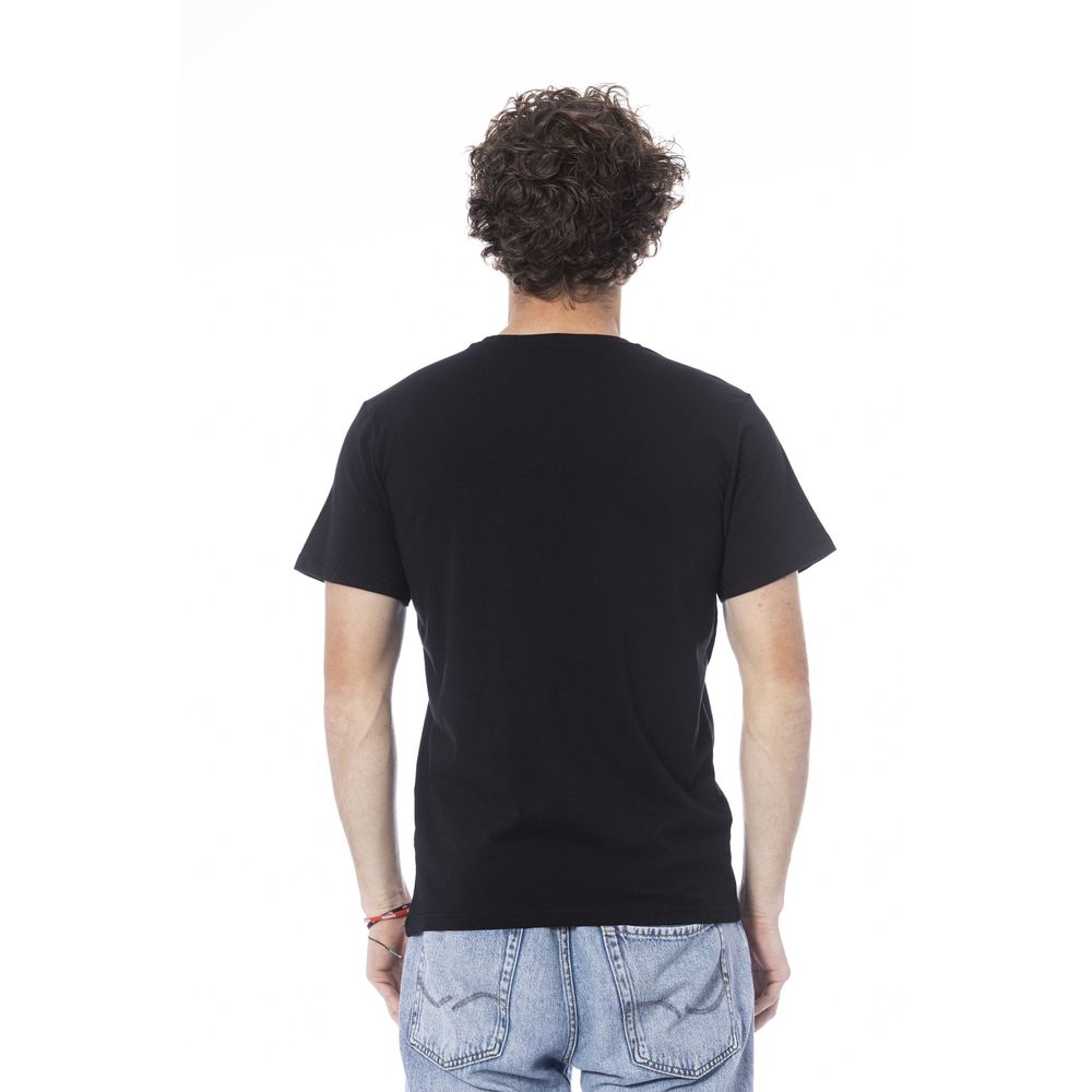 Iceberg Black Cotton T-Shirt