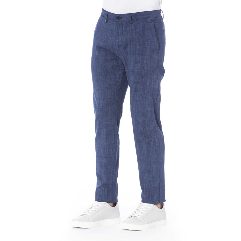 Distretto12 Blue Cotton Jeans & Pant