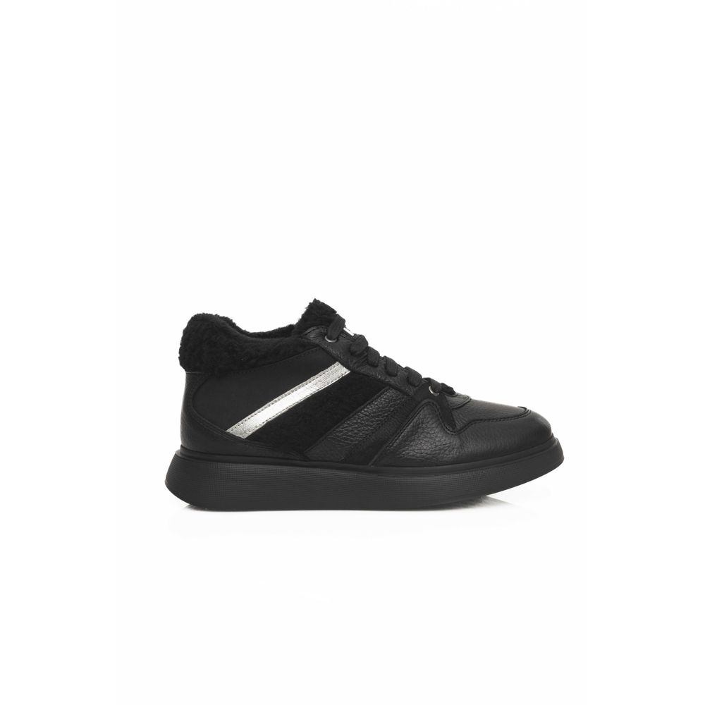 Cerruti 1881 Black COW Leather Sneaker