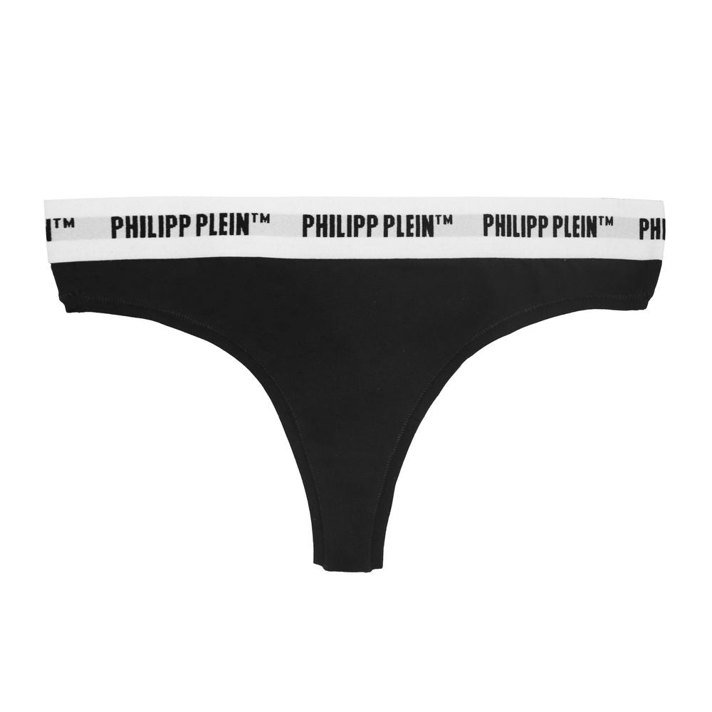 Черно памучно бельо Philipp Plein