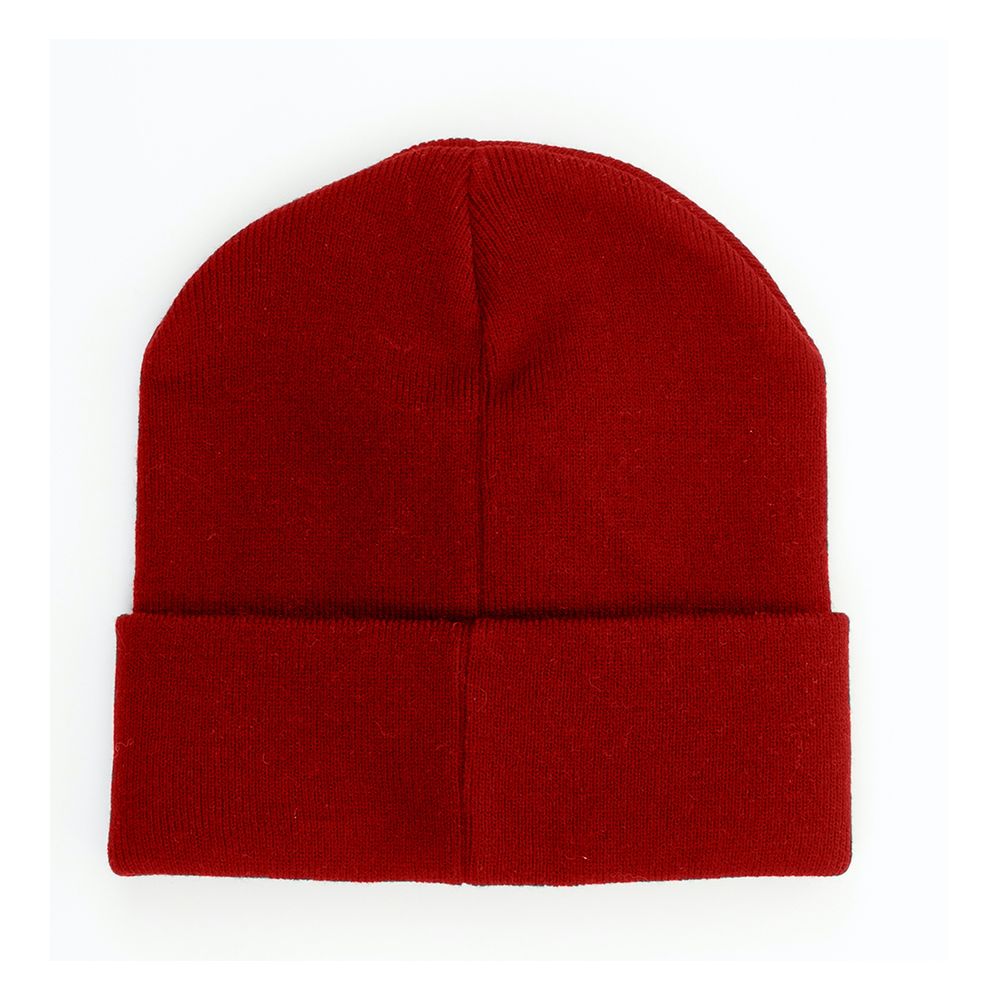 Несъвършена червена акрилна шапка