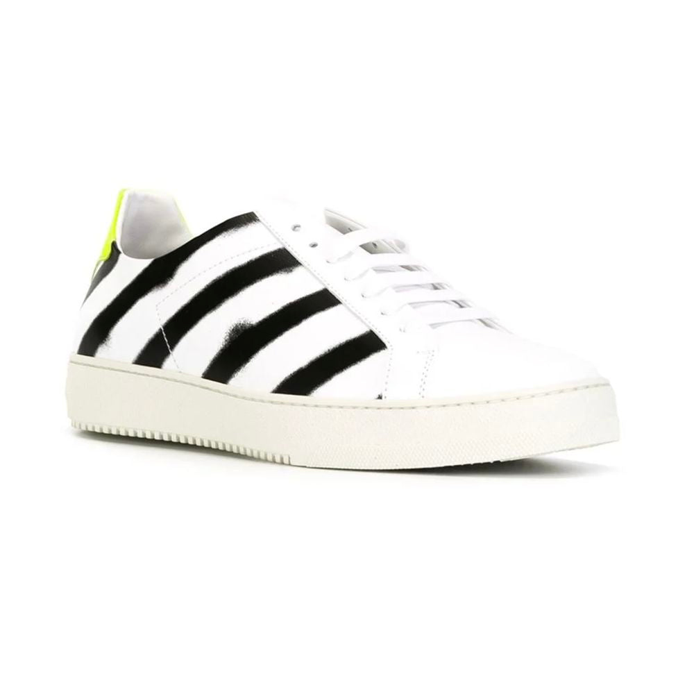 Off-White Spray Paint Splash White Sneakers