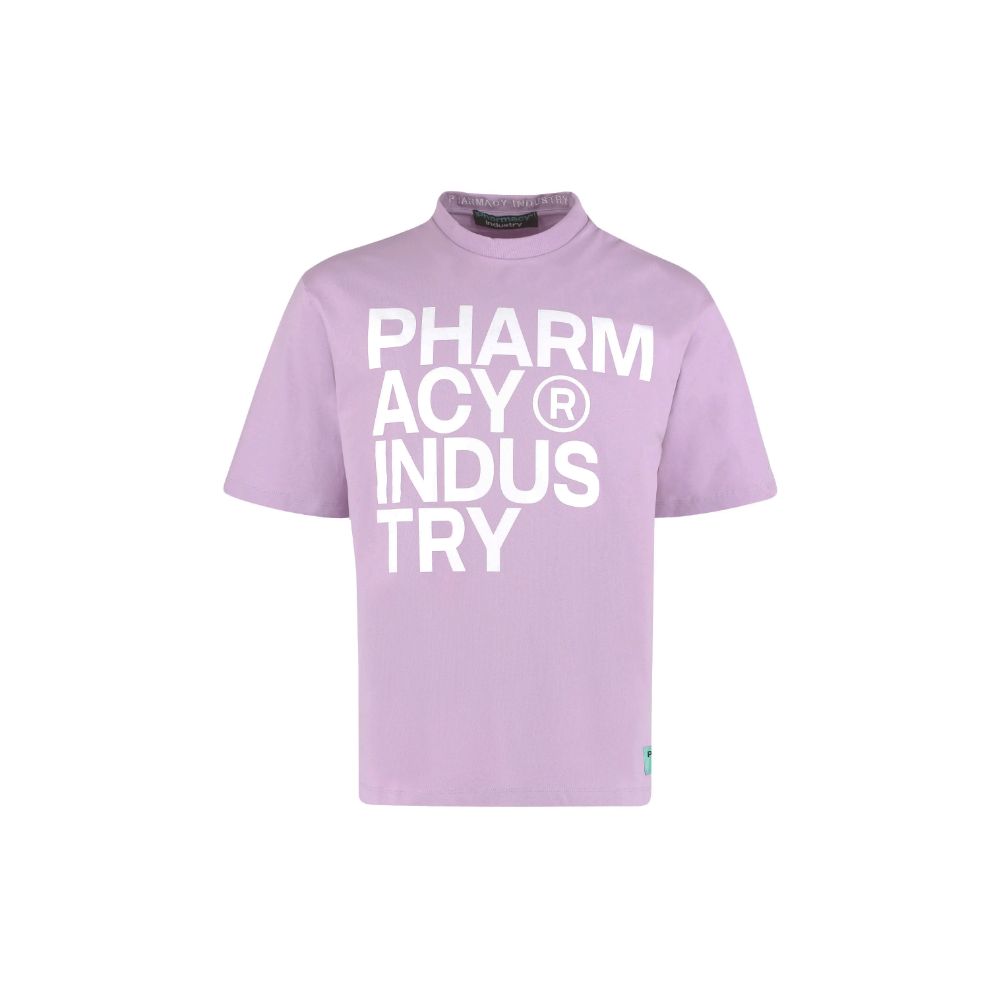 Лилави памучни горнища и тениска от фармацевтичната индустрия