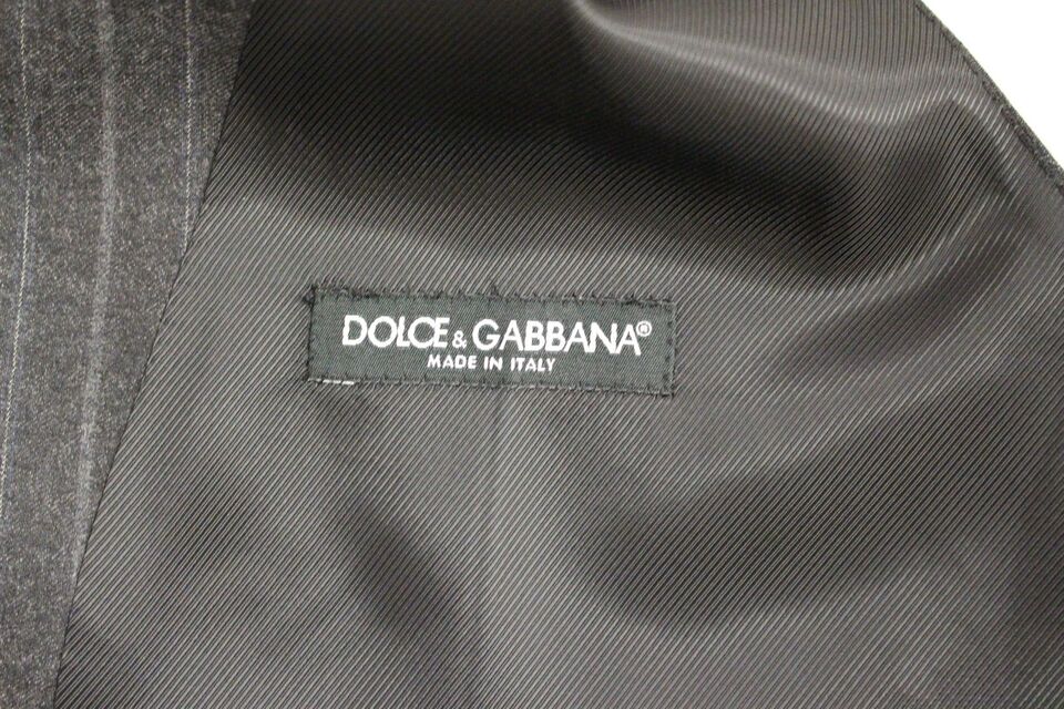 Жилетка с лого на Dolce &amp; Gabbana в сиво райе