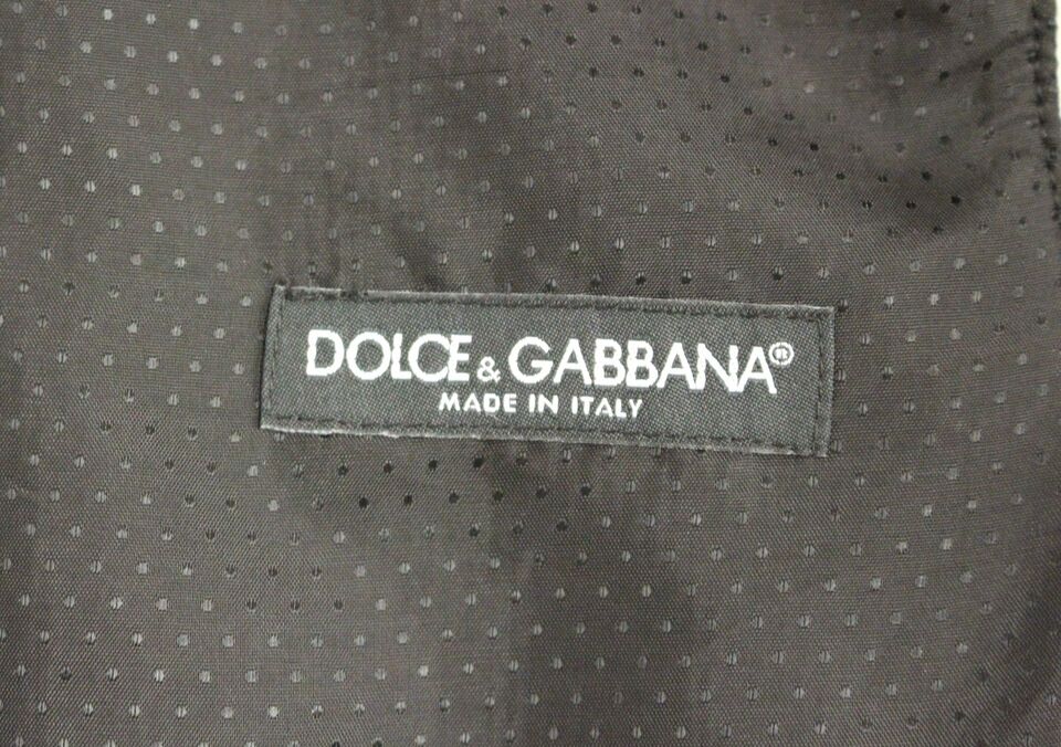 Жилетка Dolce &amp; Gabbana със сиво вълнено лого