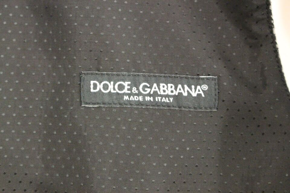 Жилетка Dolce &amp; Gabbana със сиво памучно лого