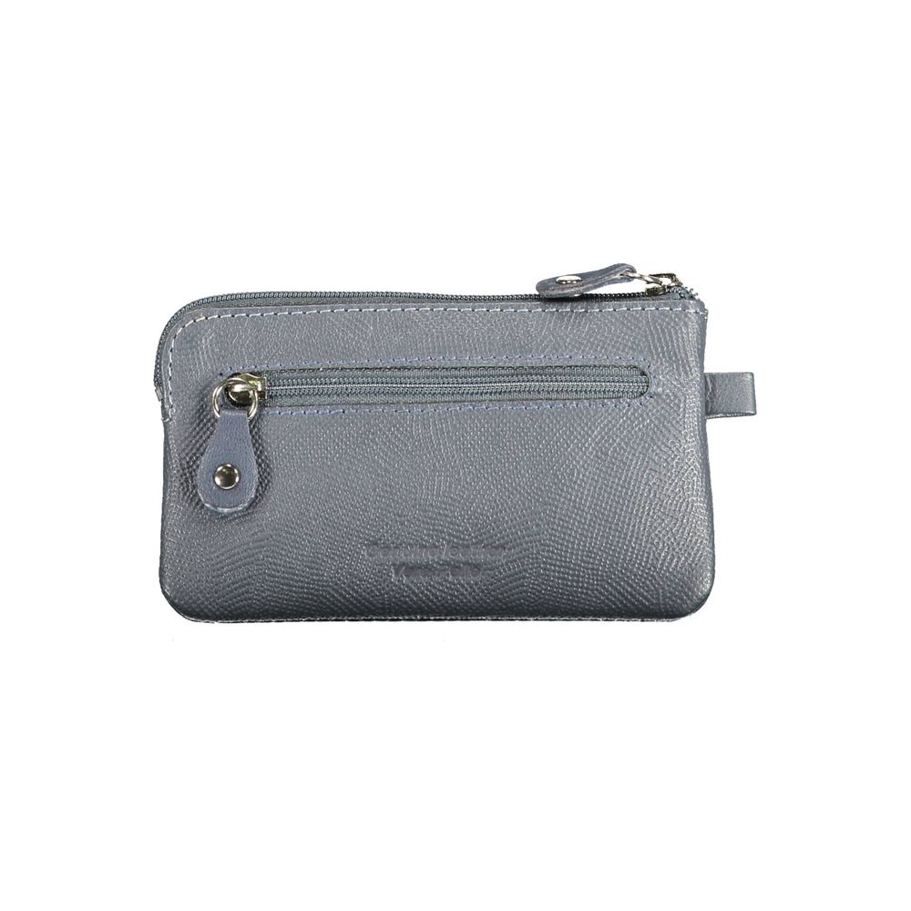 Sergio Tacchini Blue Leather Wallet