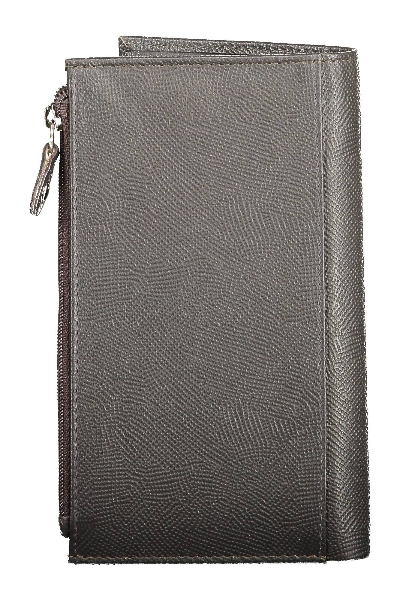 Sergio Tacchini Elegant Leather Bifold Wallet with Coin Pocket