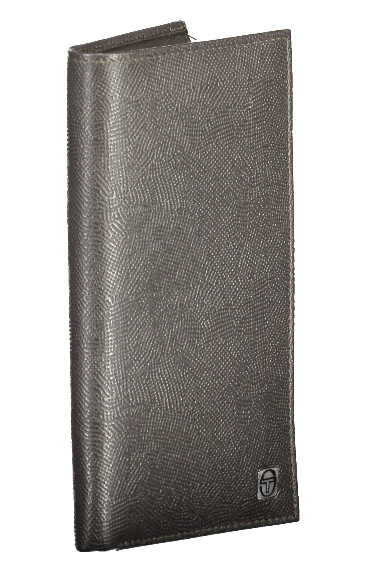 Sergio Tacchini Elegant Leather Bifold Wallet with Coin Pocket