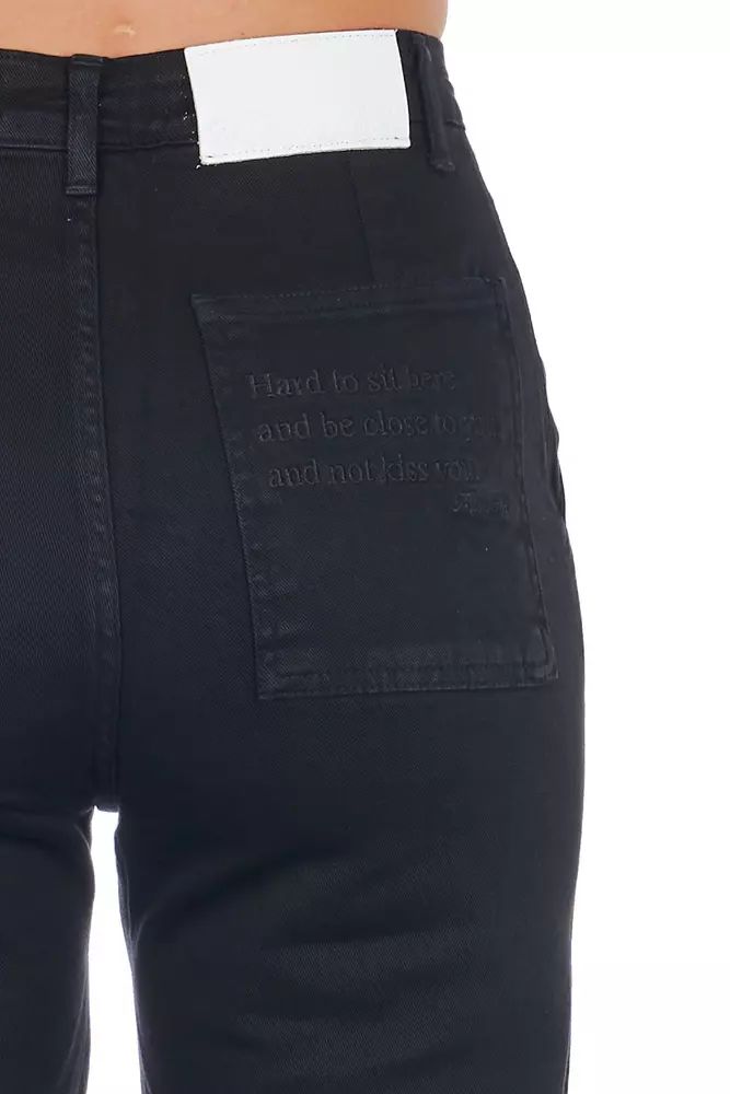 Черни памучни дънки и панталон Frankie Morello