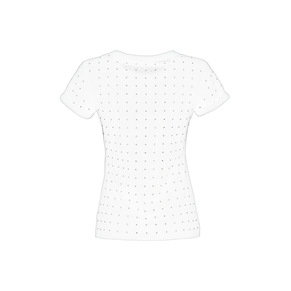 Несъвършени бели памучни горнища и тениска