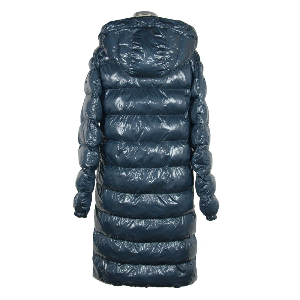 Refrigiwear Elegant Long Down Jacket for Stylish Warmth