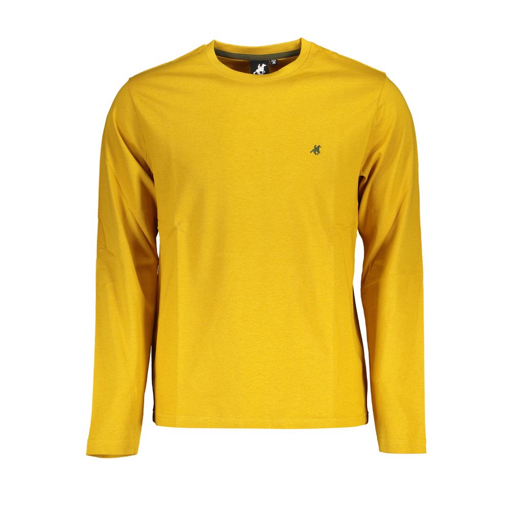 U.S. Grand Polo Yellow Cotton T-Shirt