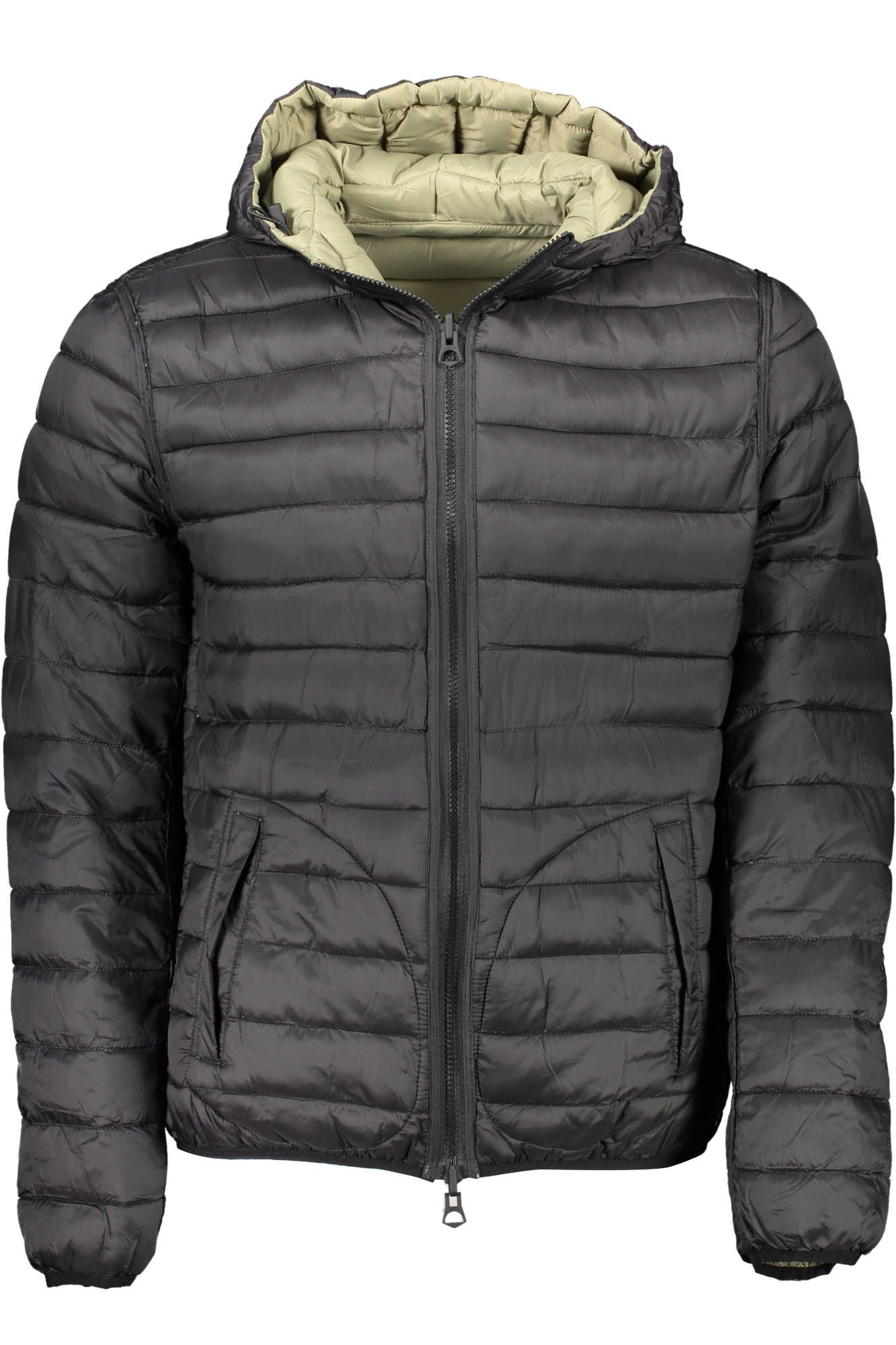 U.S. POLO ASSN. Reversible Hooded Jacket in Lush Green