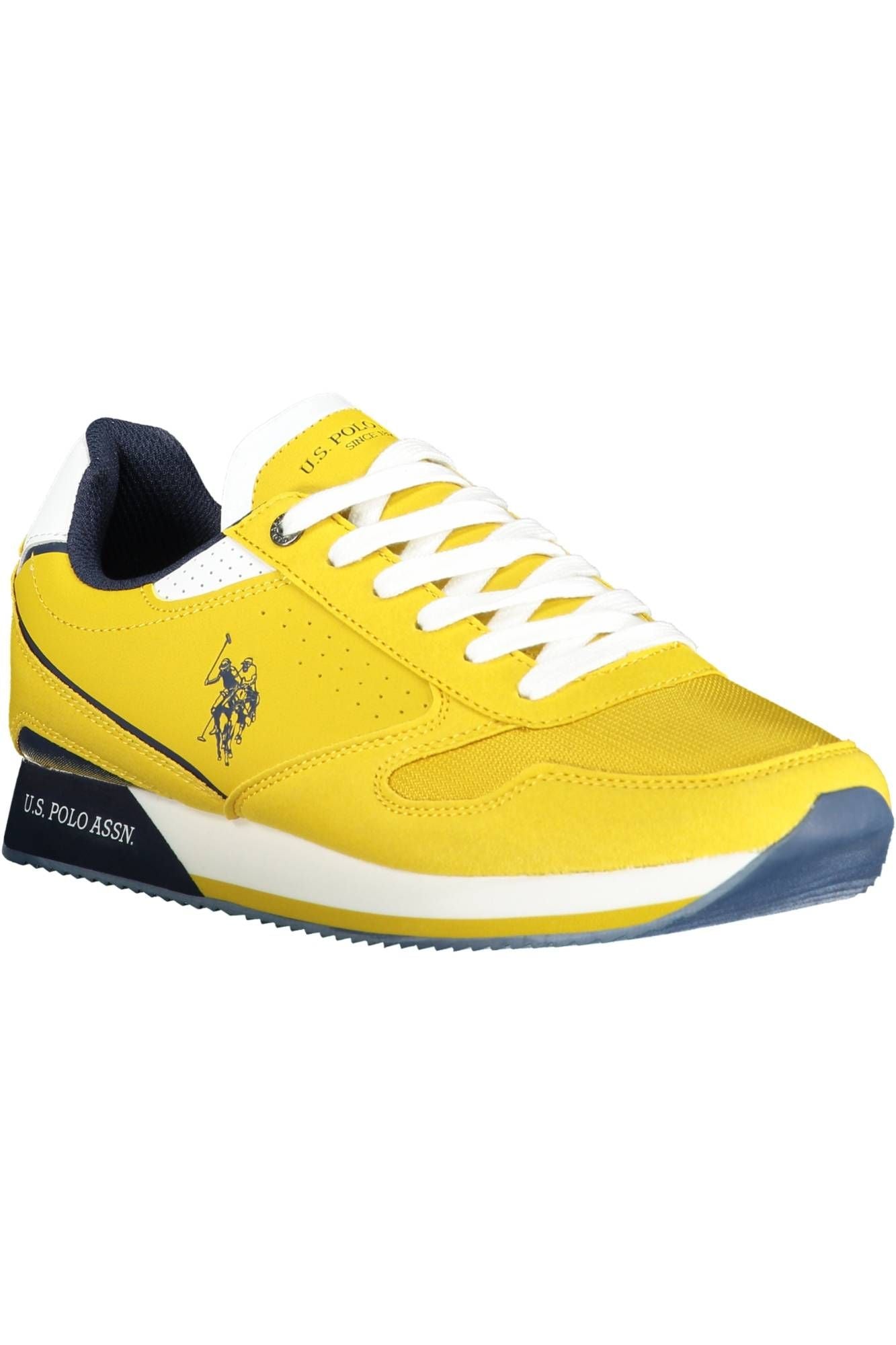U.S. POLO ASSN. Bold Yellow Laced Sports Sneaker
