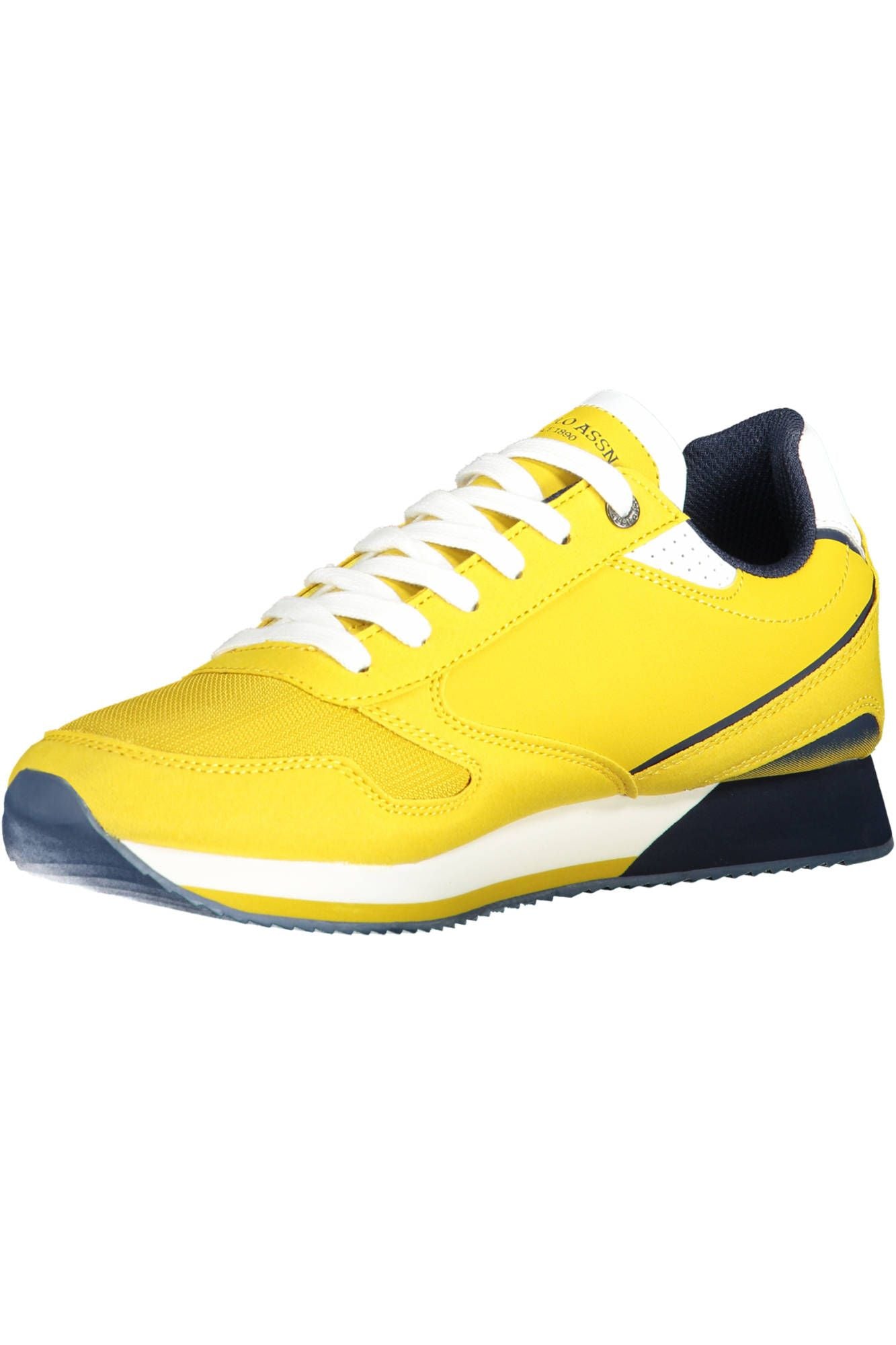 U.S. POLO ASSN. Bold Yellow Laced Sports Sneaker