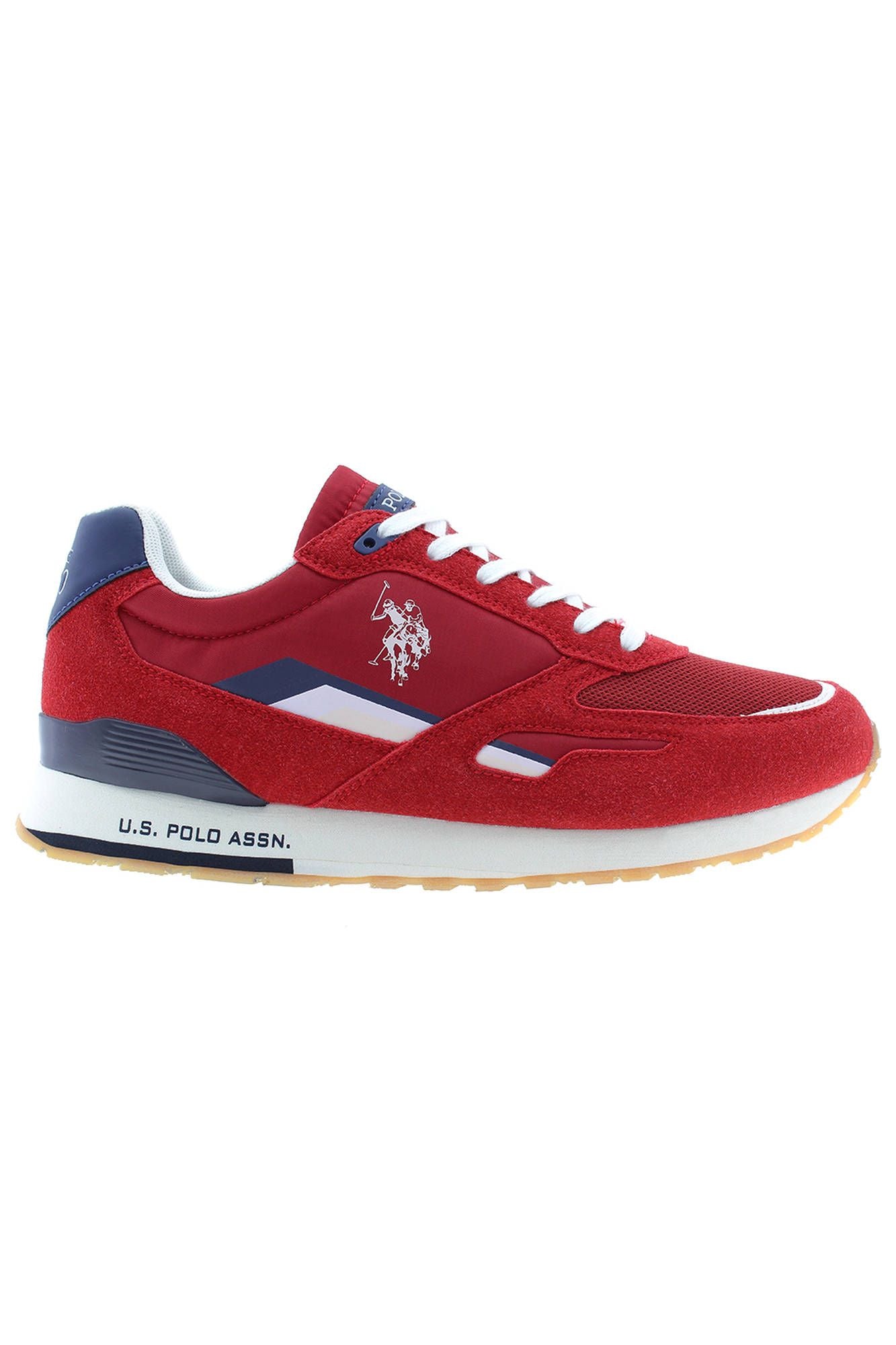 U.S. POLO ASSN. Sleek Pink Sneakers with Contrasting Details