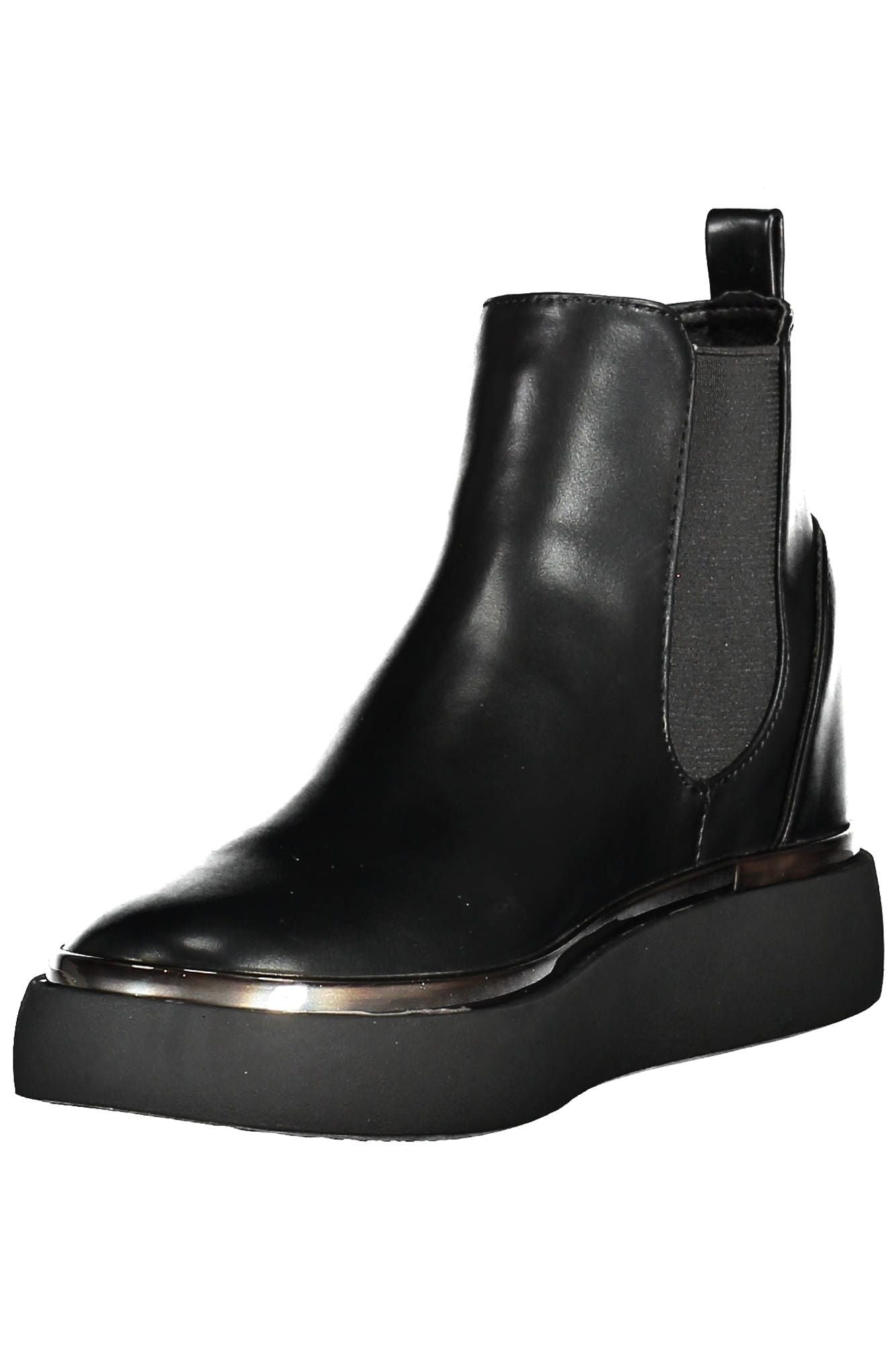 U.S. POLO ASSN. Chic Low Ankle Boot with Contrasting Details