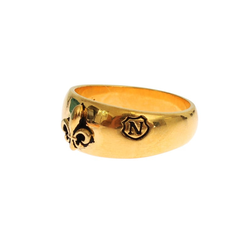 Позлатен сребърен пръстен Nialaya 925