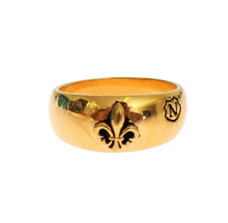 Позлатен сребърен пръстен Nialaya 925
