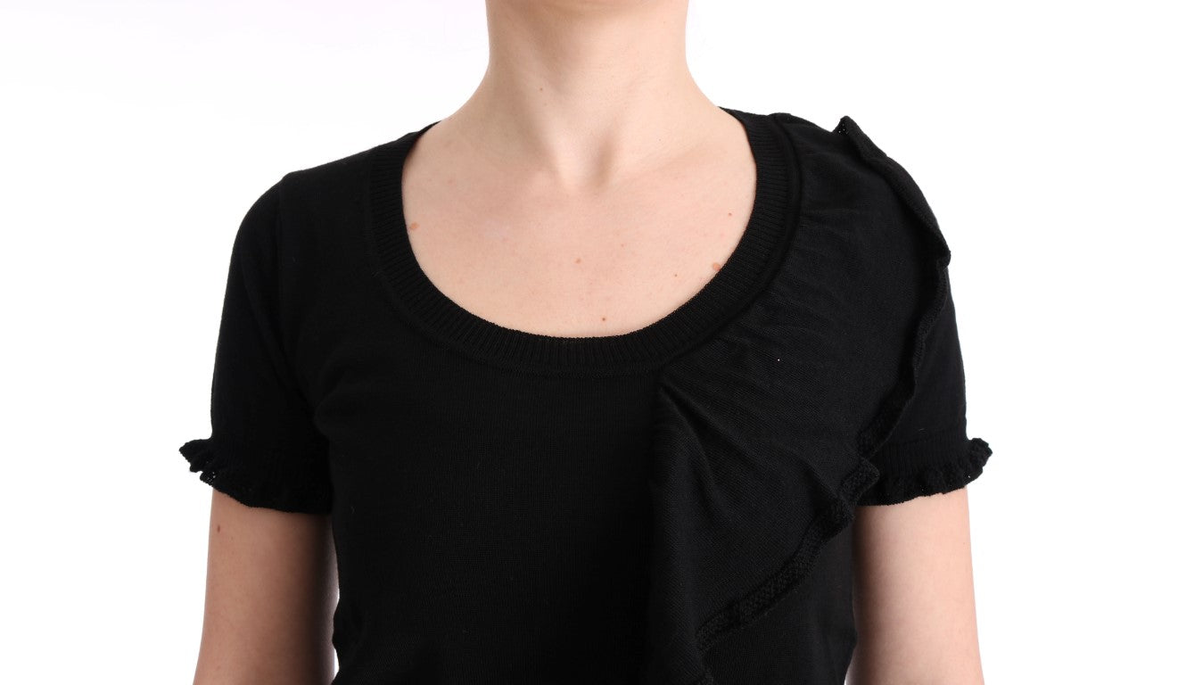 Горна блуза тениска MARGHI LO' от 100% вълна Lana