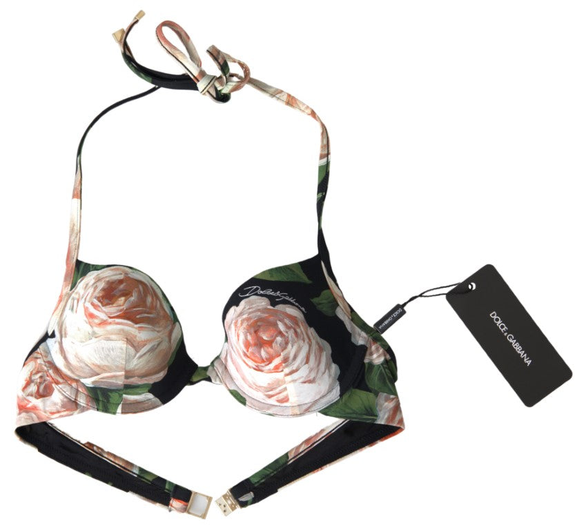Dolce &amp; Gabbana Многоцветно флорално плажно облекло Бански бикини