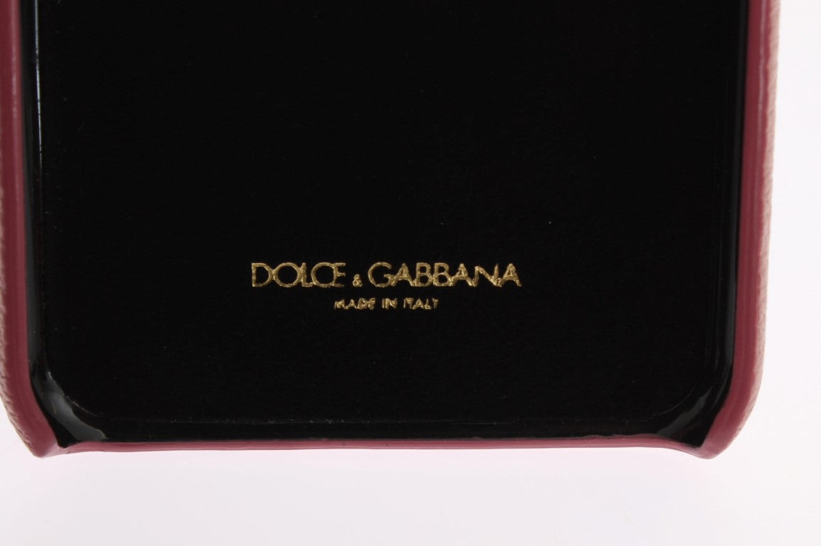 Розов кожен кристален калъф със сърце на Dolce &amp; Gabbana