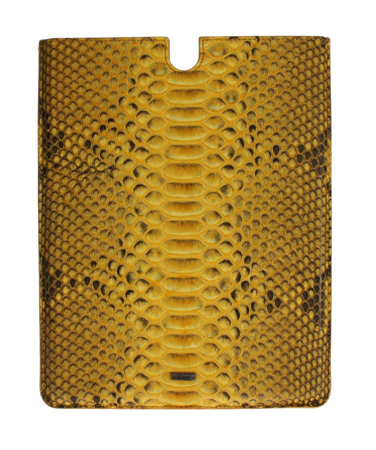 Корица на електронна книга за таблет Dolce &amp; Gabbana Yellow Snakeskin P2