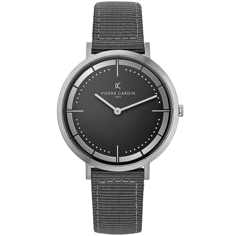 Сребърен мъжки часовник Pierre Cardin