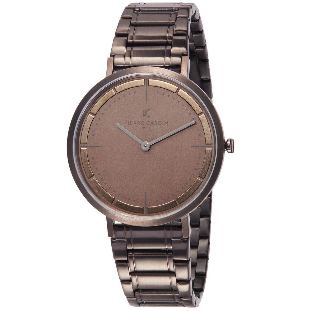 Кафяв мъжки часовник Pierre Cardin