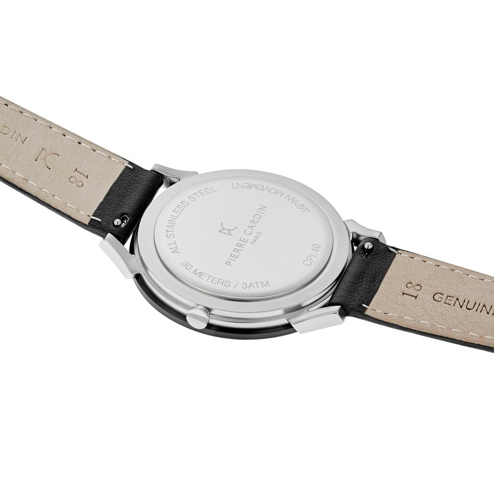 Черен мъжки часовник Pierre Cardin