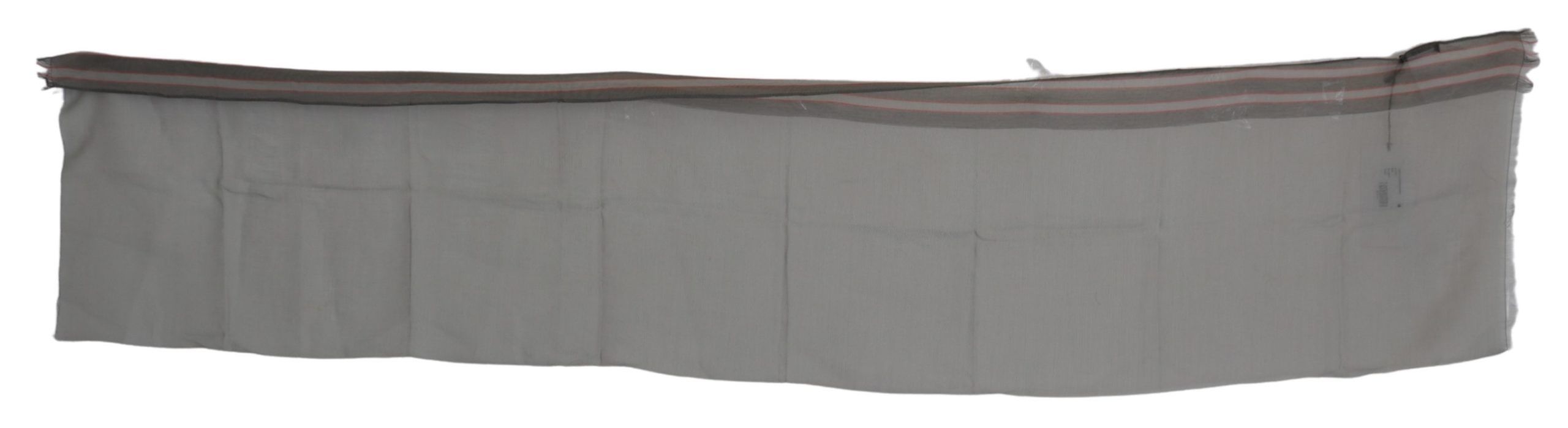 Костюм Национален сив памучен шал с ресни