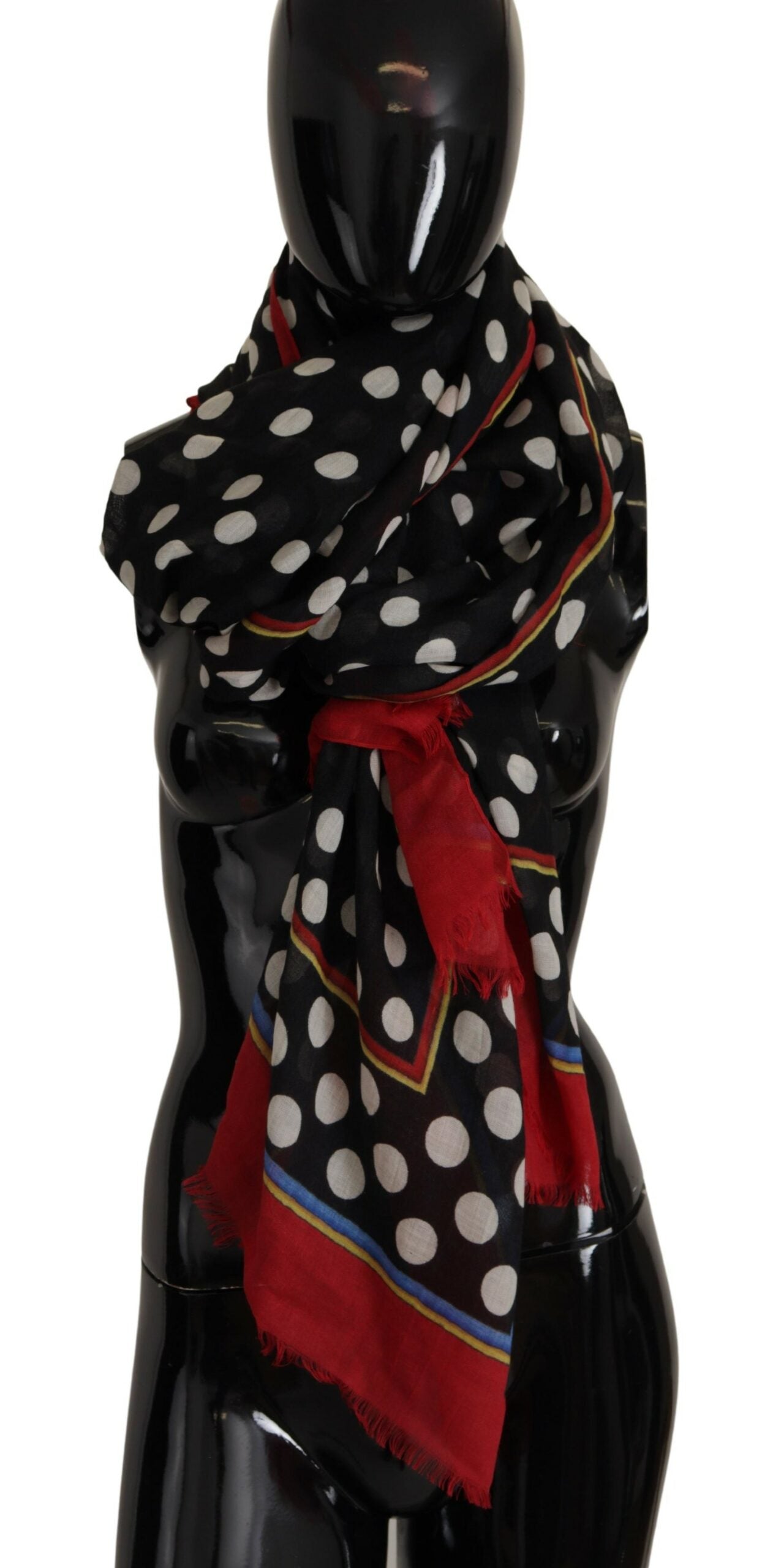Dolce &amp; Gabbana Многоцветен шал с шал на точки