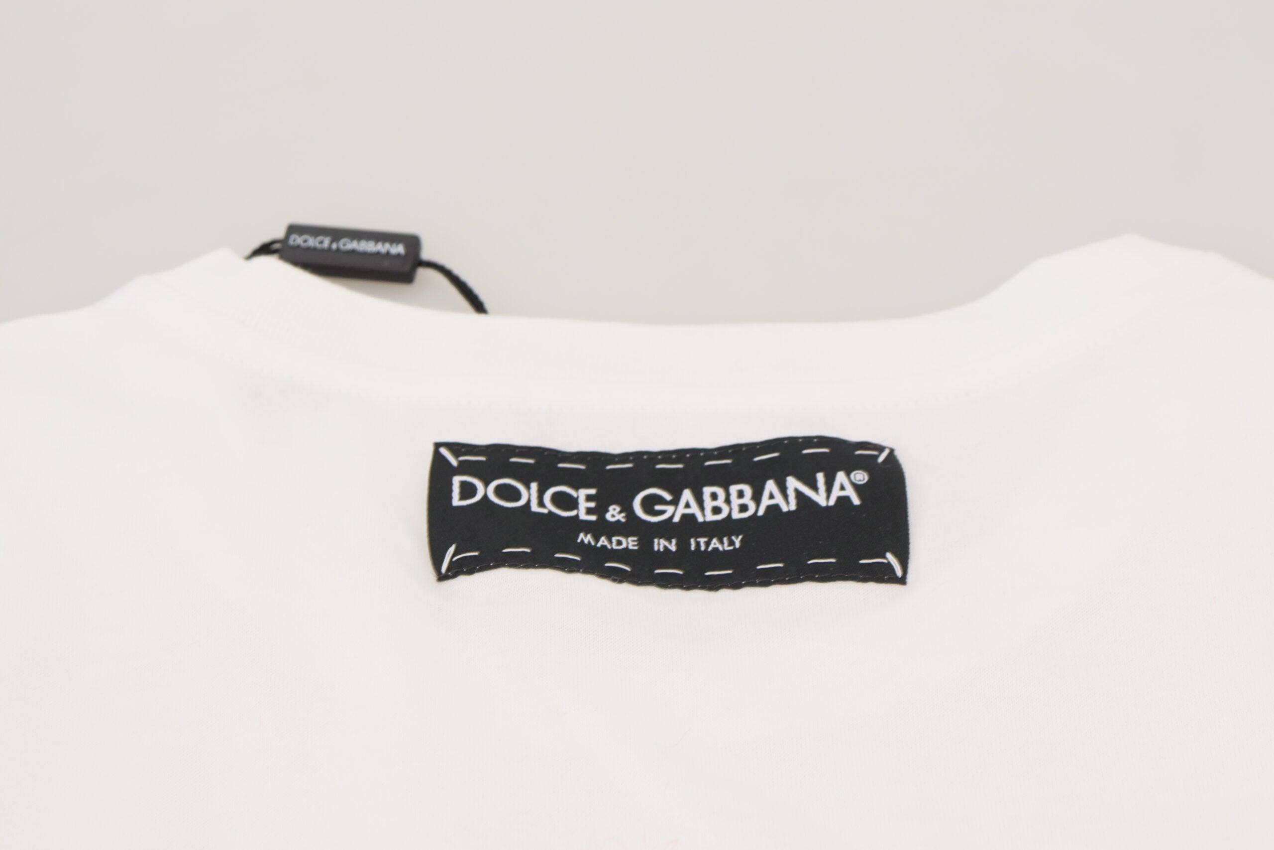 Dolce & Gabbana Iconic Prints Designer Cotton Tee