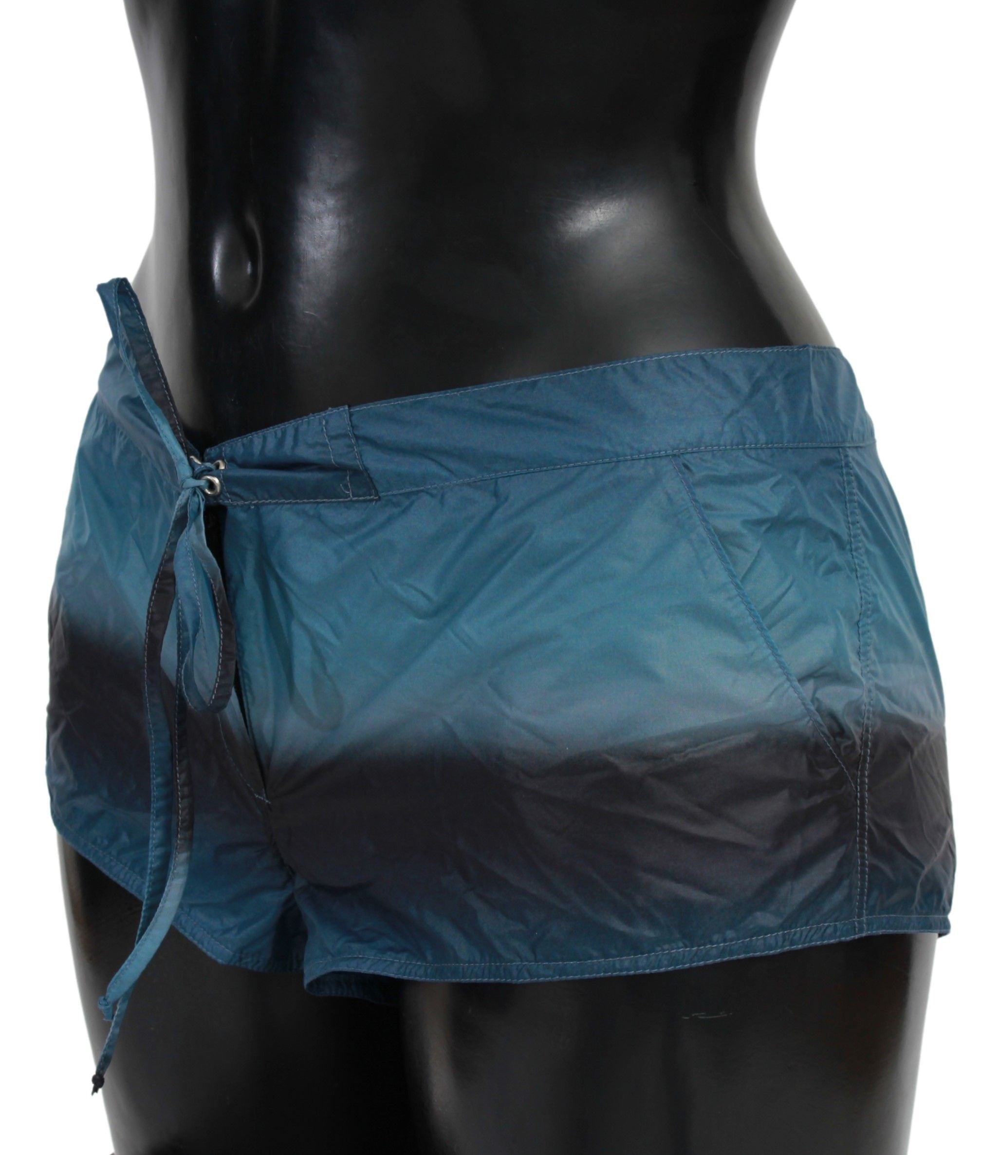 Ermanno Scervino Blue Ombre Shorts Плажни бикини Бански костюм