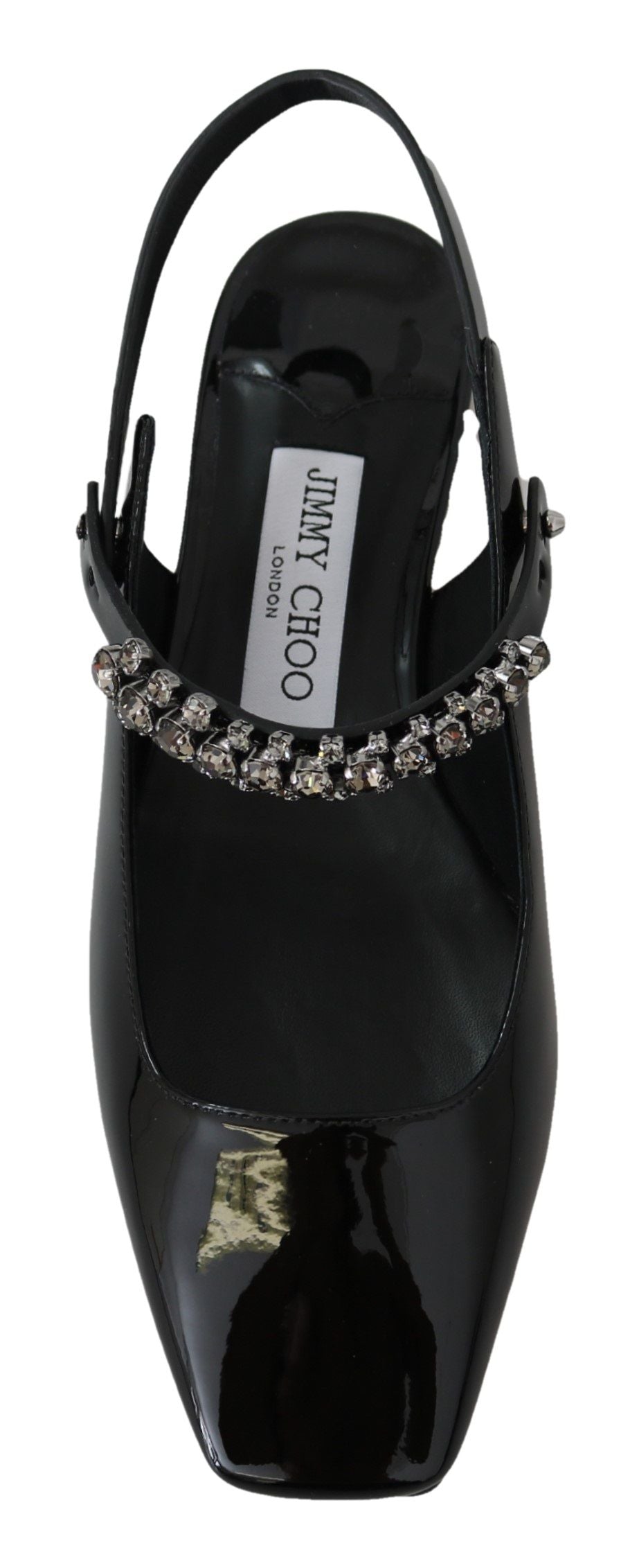 Черни лачени обувки Mahdis Jimmy Choo