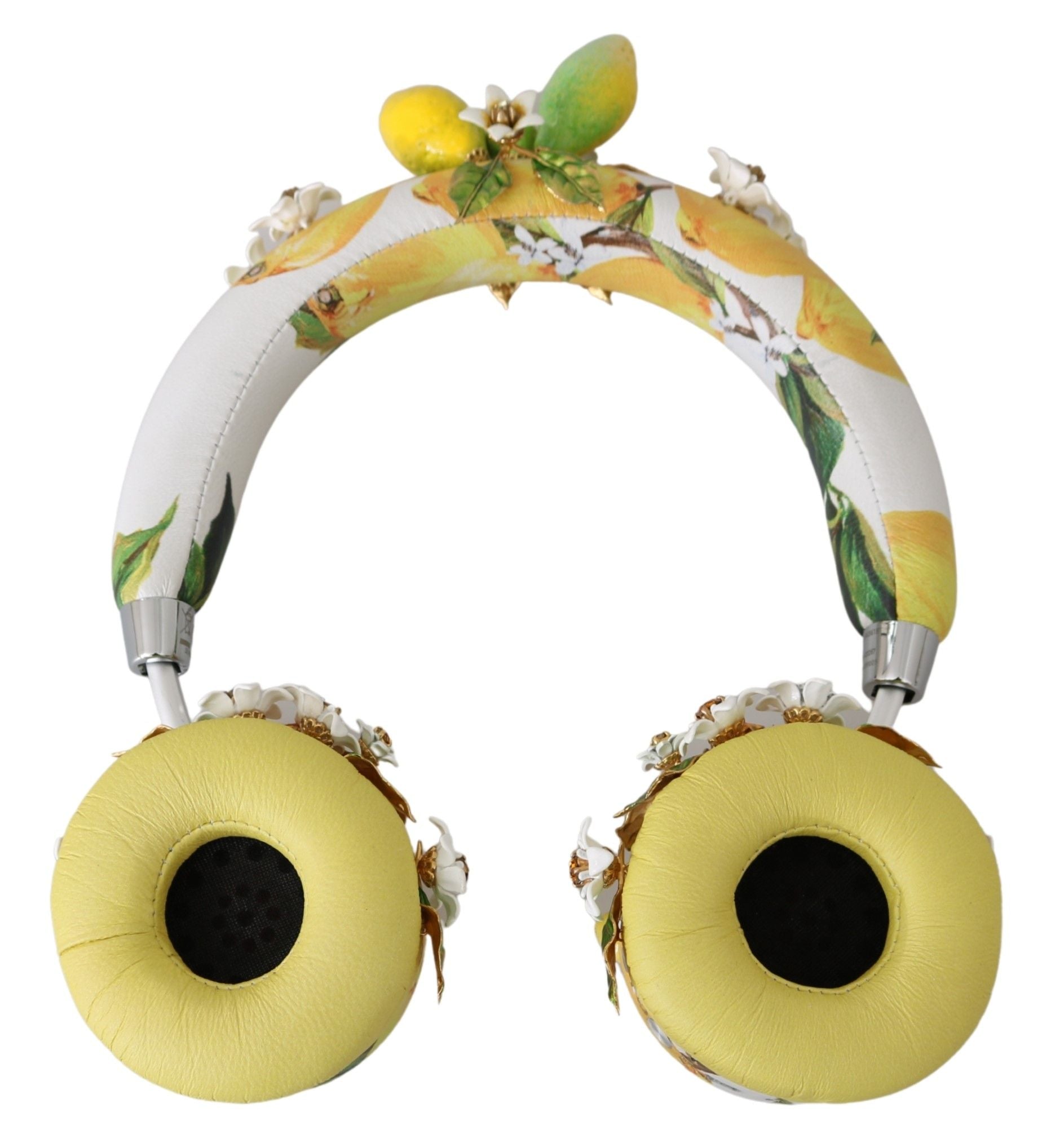 Dolce &amp; Gabbana Yellow Lemon Crystal Floral Headset слушалки
