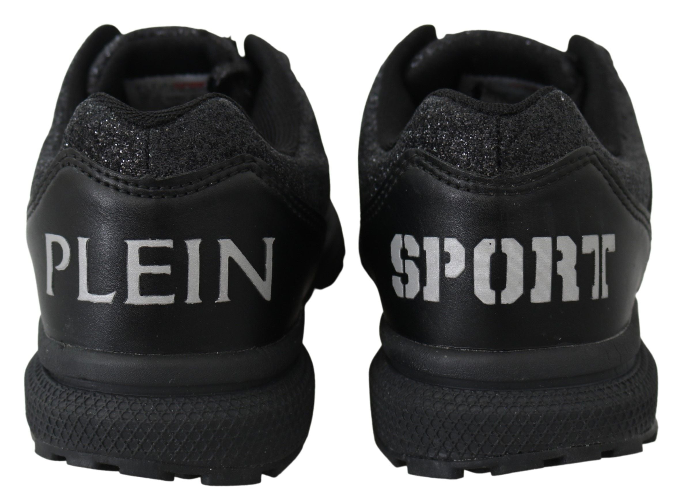 Черни полиестерни маратонки Plein Sport Runner Jasmines