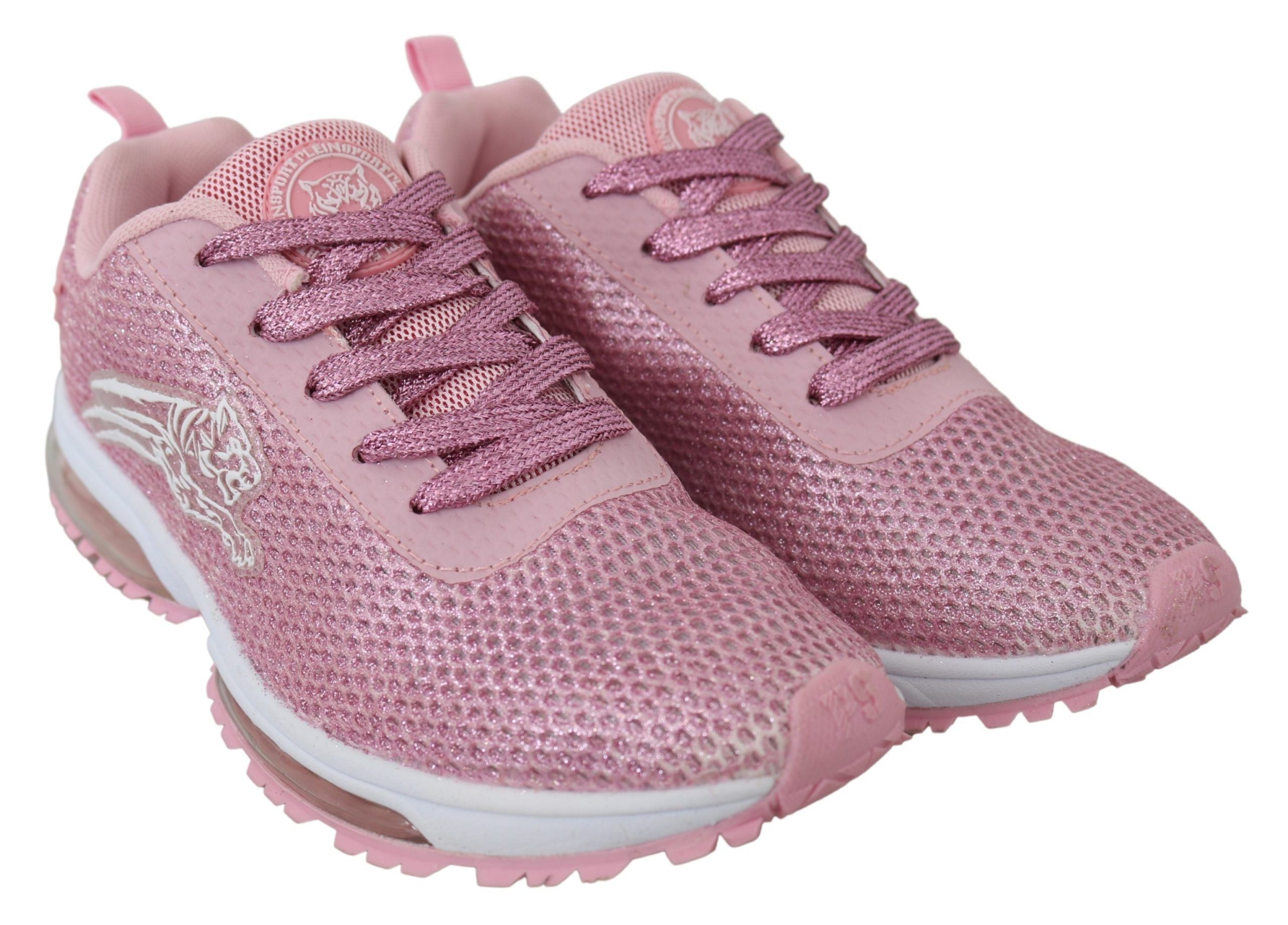 Обувки Plein Sport Pink Blush Polyester Gretel Sneakers