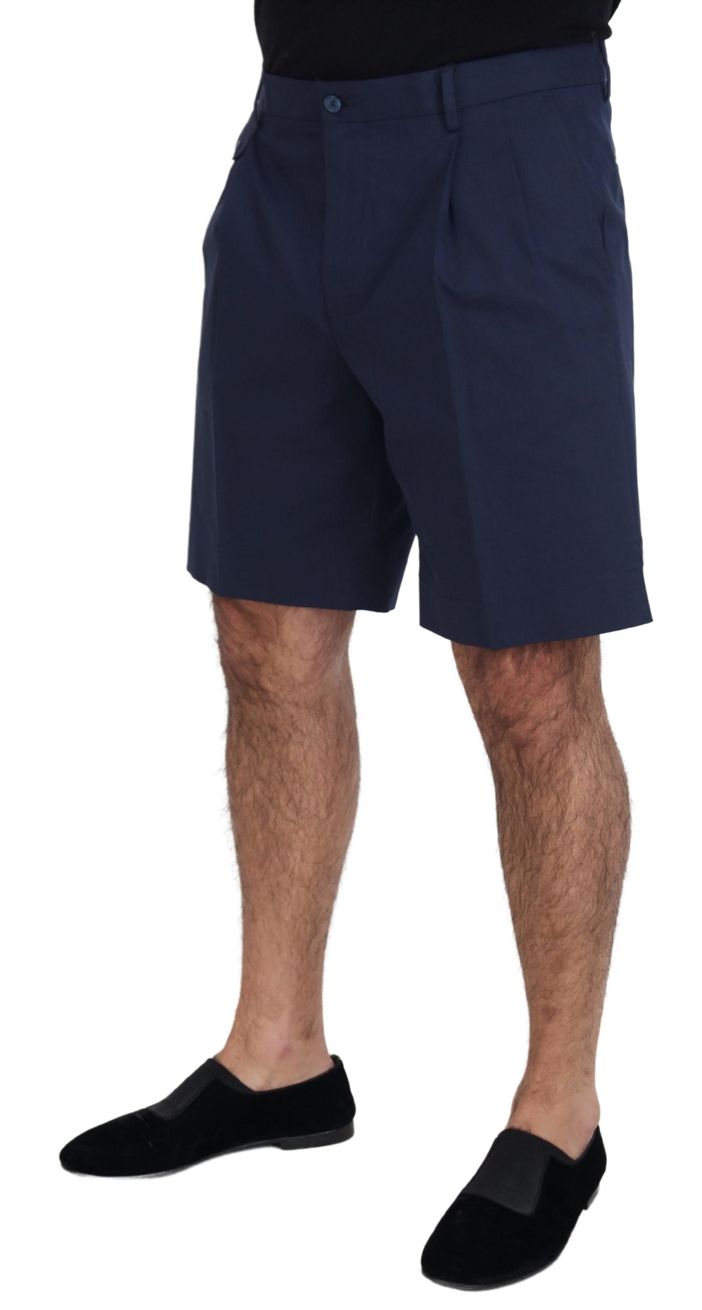 Dolce &amp; Gabbana Сини панталони Chinos Cotton Stretch Casual Shorts