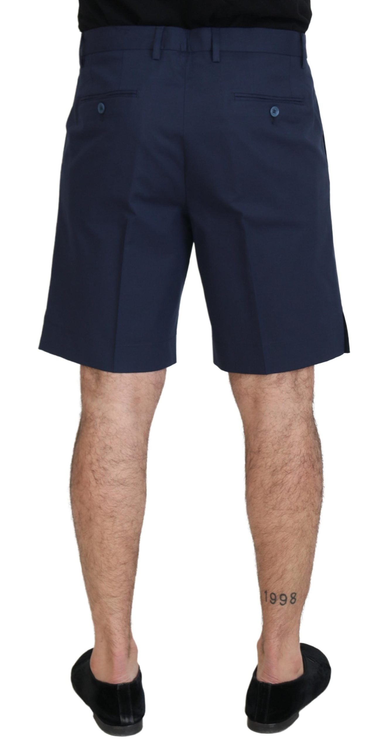 Dolce &amp; Gabbana Сини панталони Chinos Cotton Stretch Casual Shorts