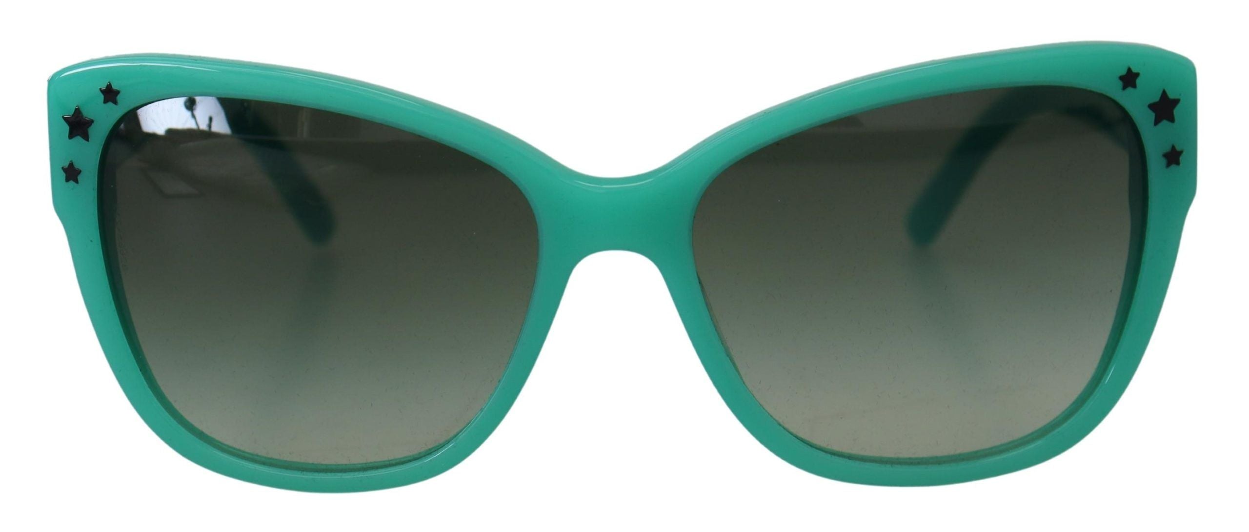 Dolce &amp; Gabbana Green Stars Acetate Square Shades DG4124 Слънчеви очила