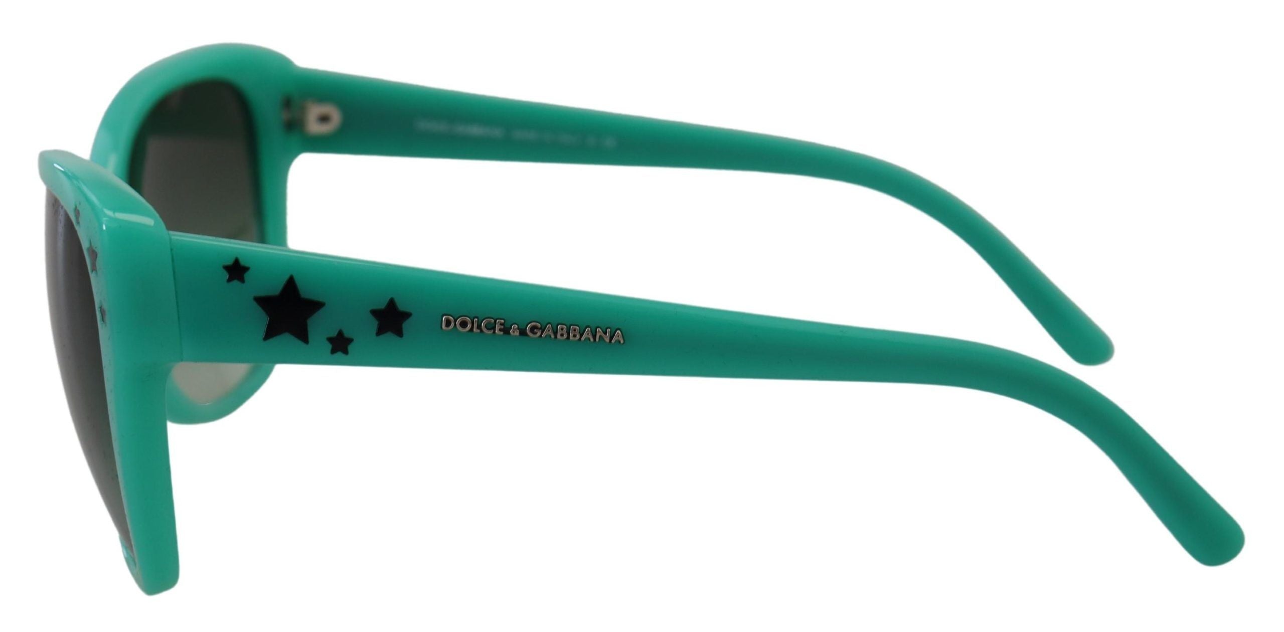 Dolce &amp; Gabbana Green Stars Acetate Square Shades DG4124 Слънчеви очила