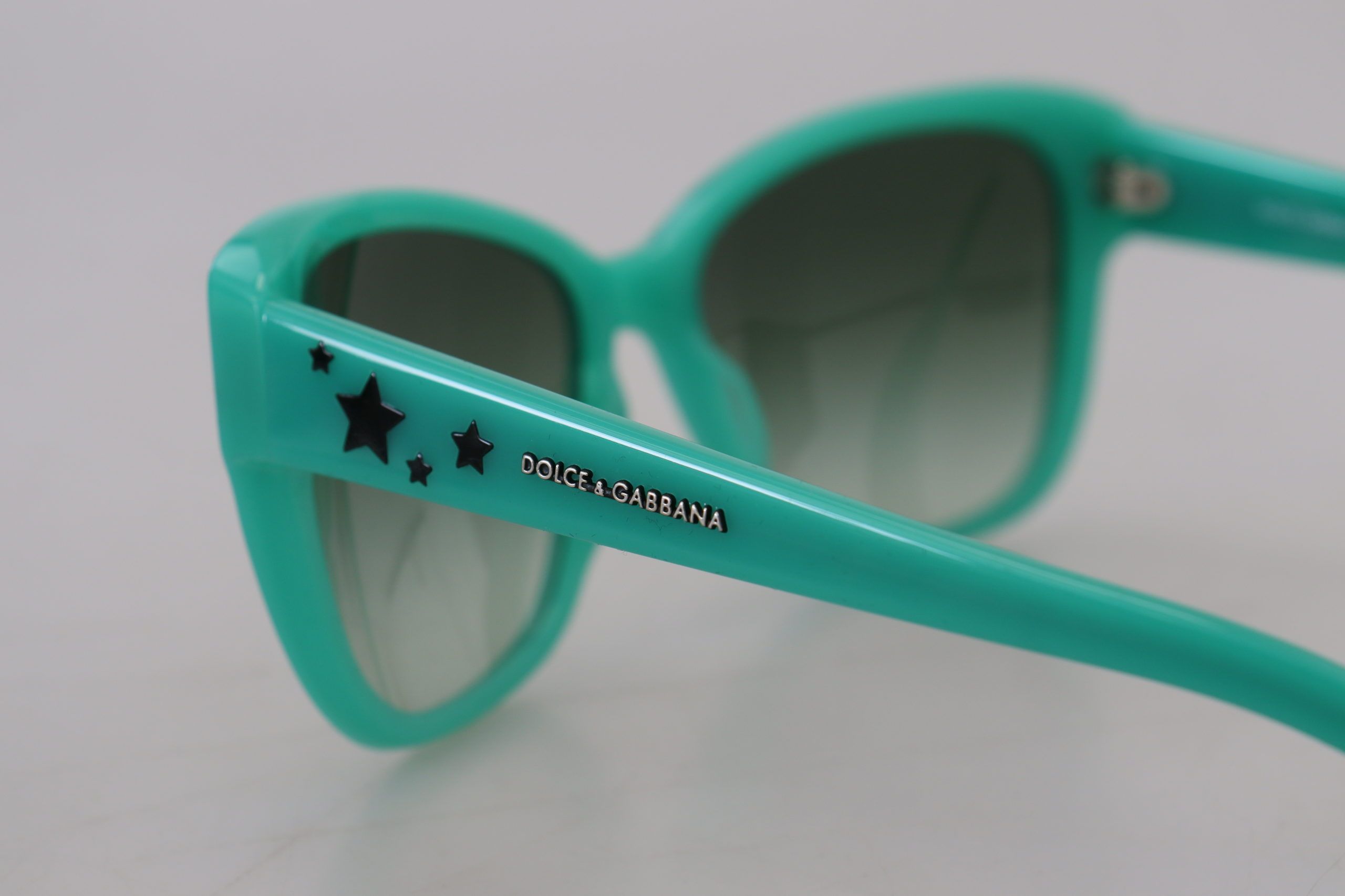 Dolce &amp; Gabbana Green Stars Acetate Square Shades DG4124 Слънчеви очила