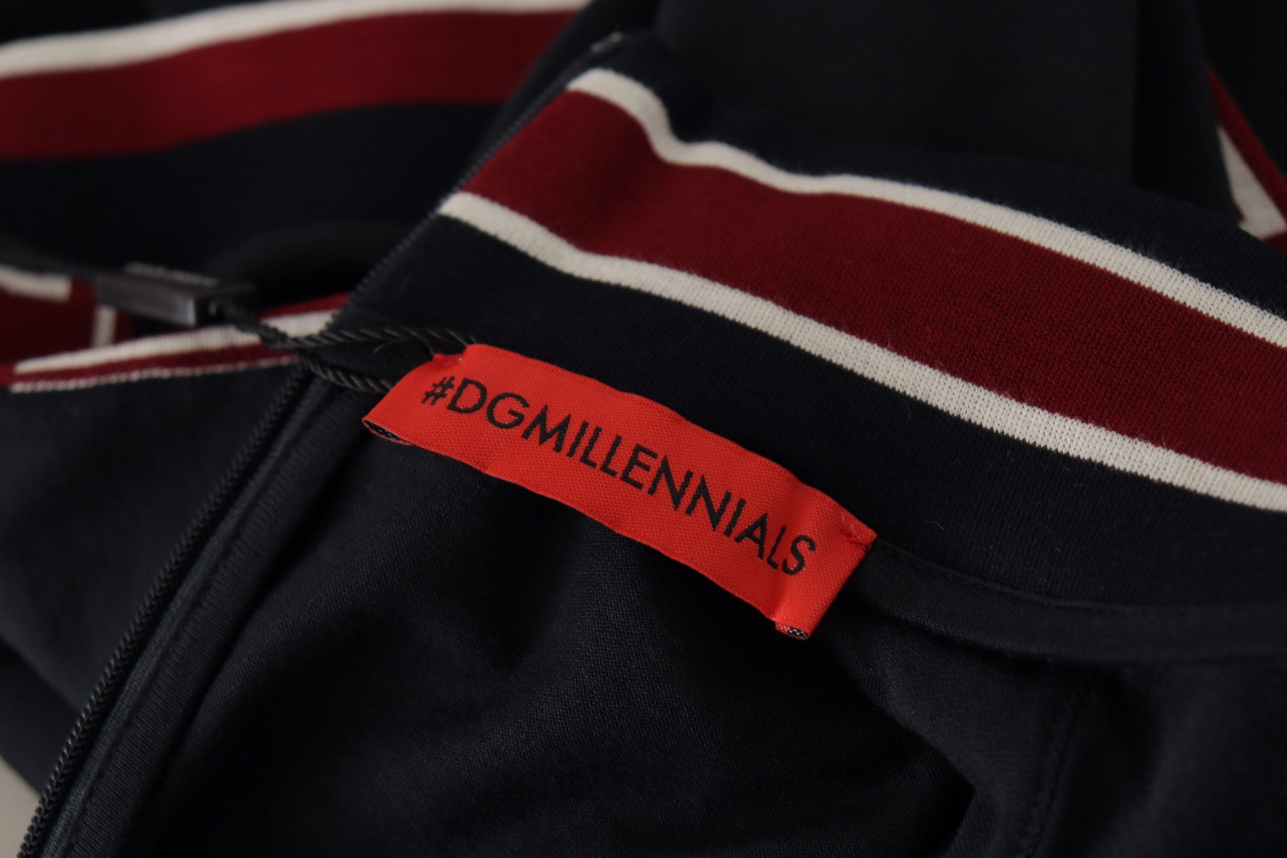 Черна тениска Dolce &amp; Gabbana #DGMillennials от 100% памук