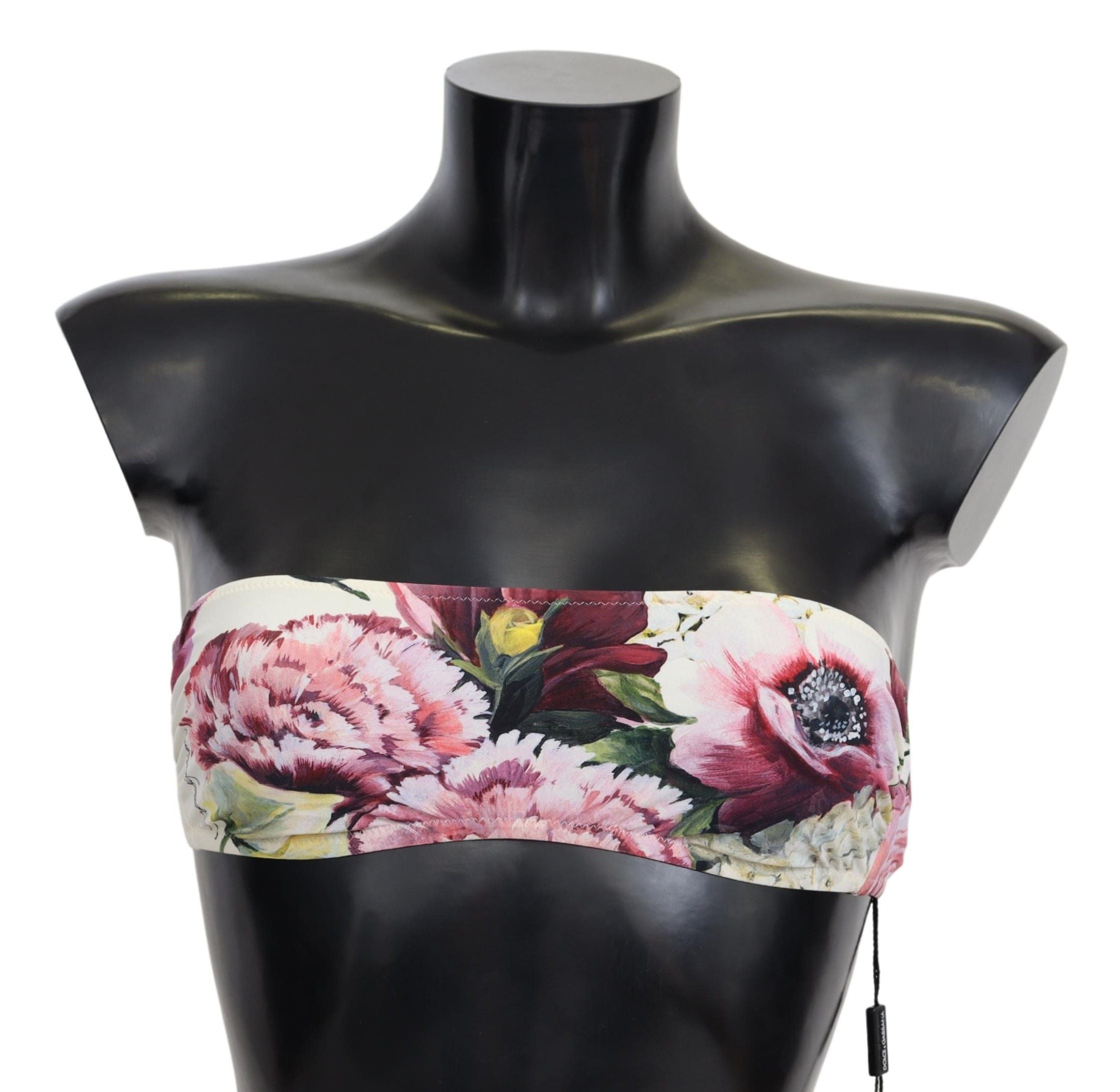 Dolce &amp; Gabbana Многоцветни флорални щампи Дамски плажни бикини