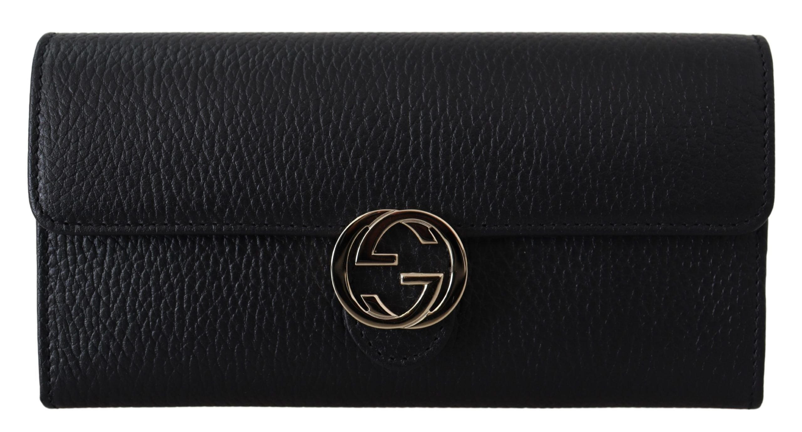 Кожен портфейл Gucci Black Icon